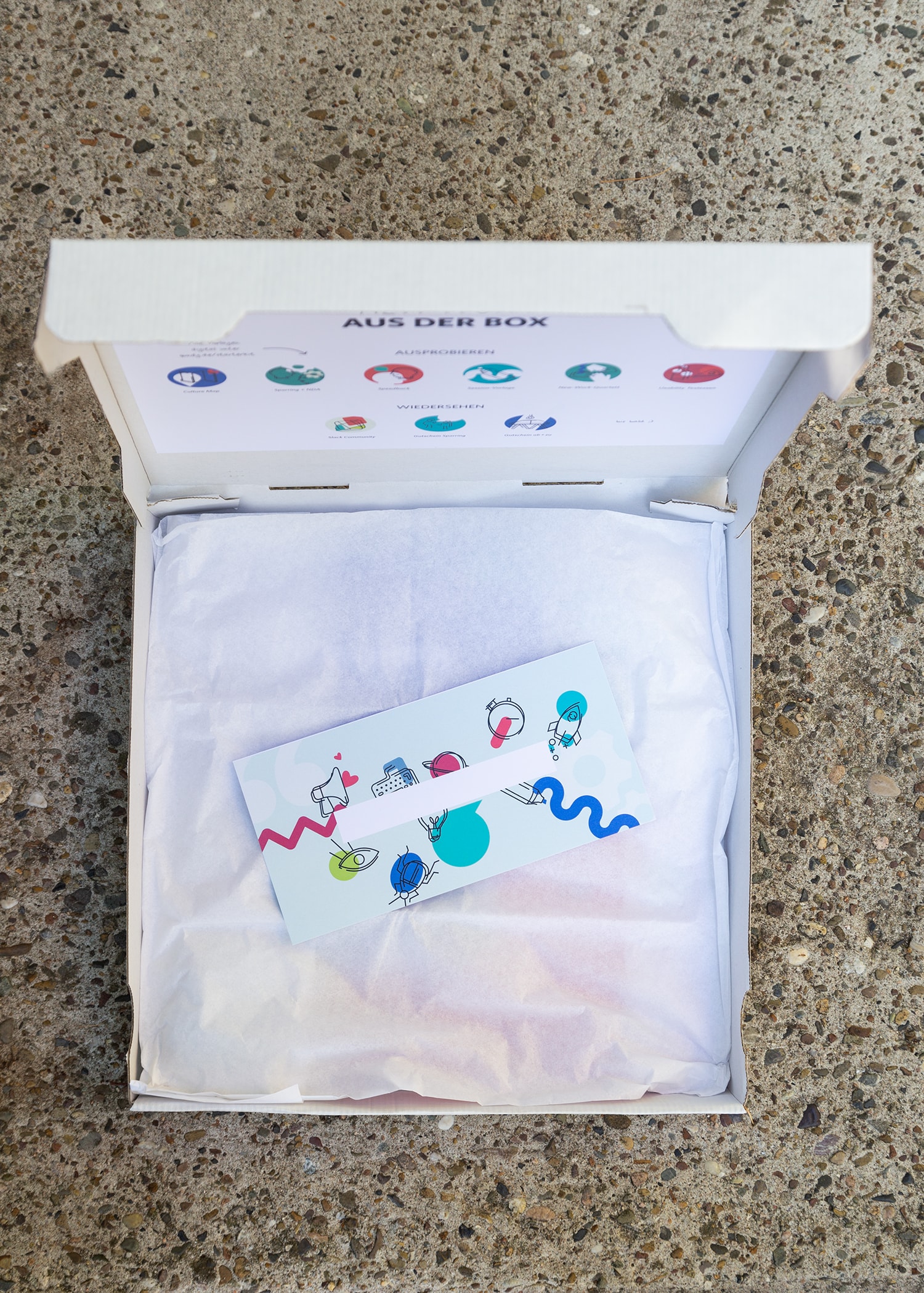 Unboxing des New Work Starterkits