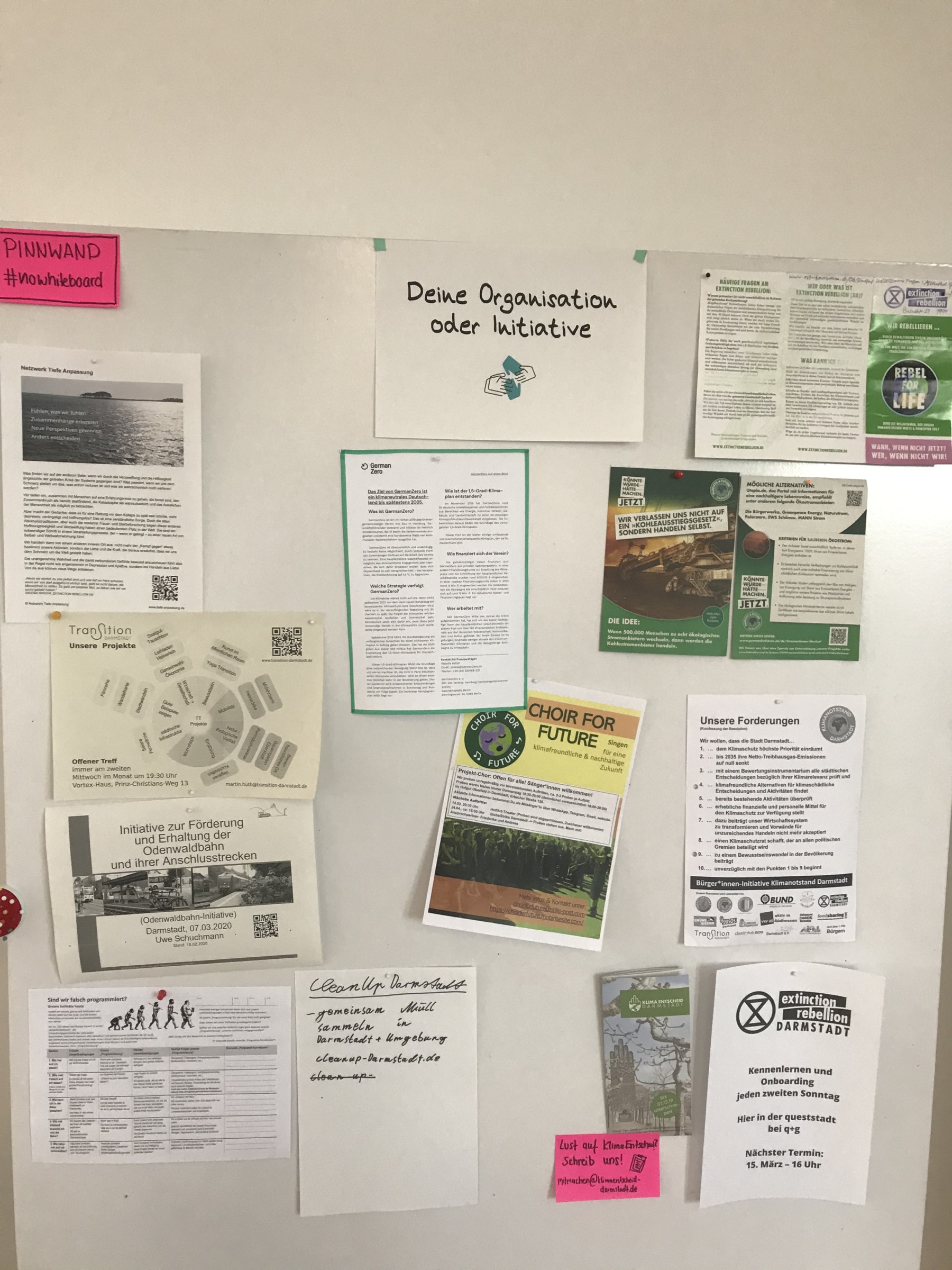 Organisationen oder Initiativen