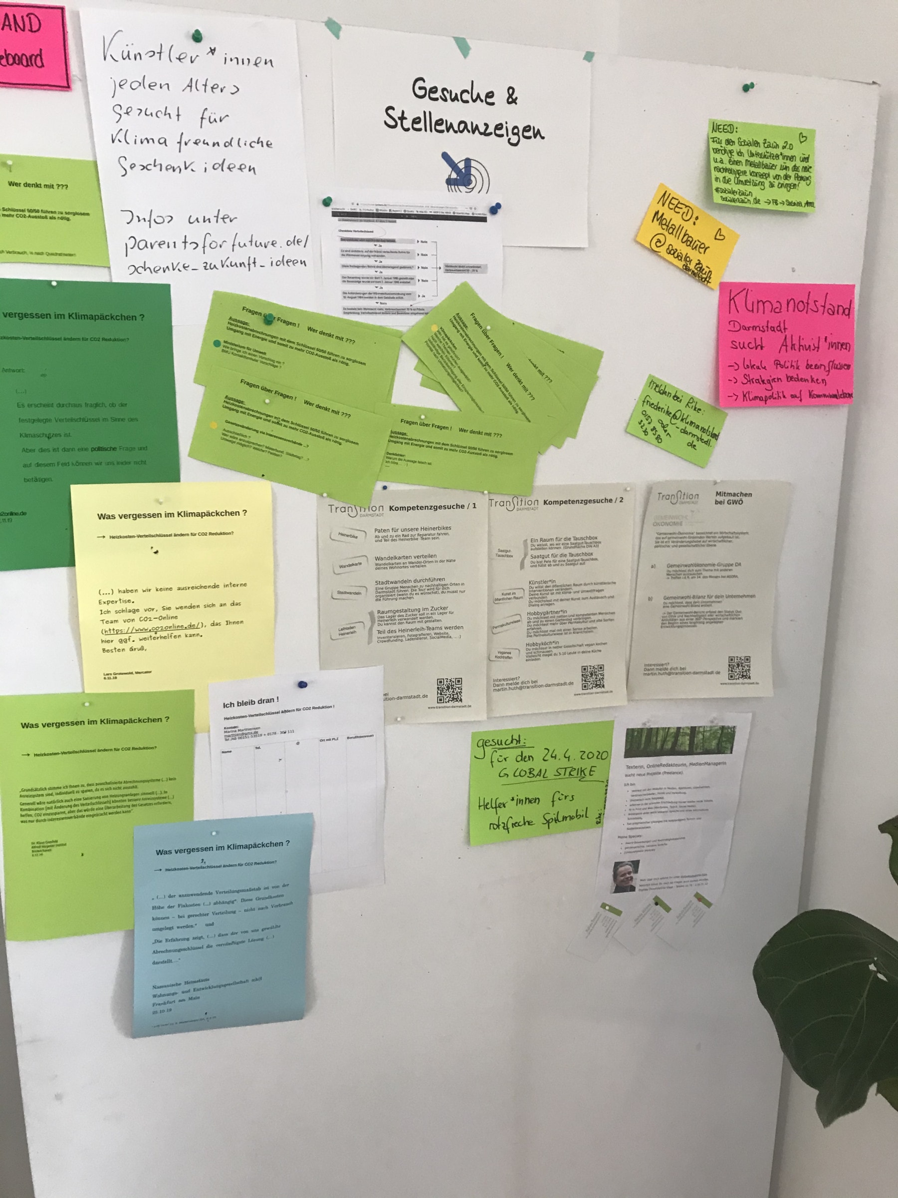 Gesuche und Stellenanzeigen