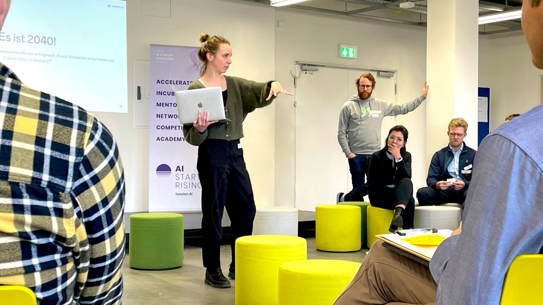 Sophie in der Facilitatorinnen-Rolle