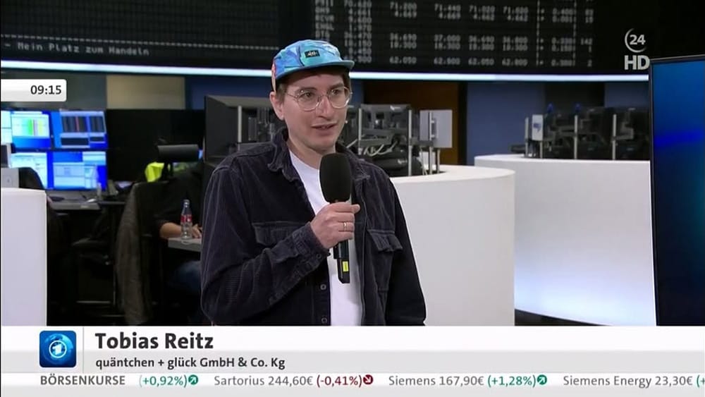 Tobi in der Tagesschau