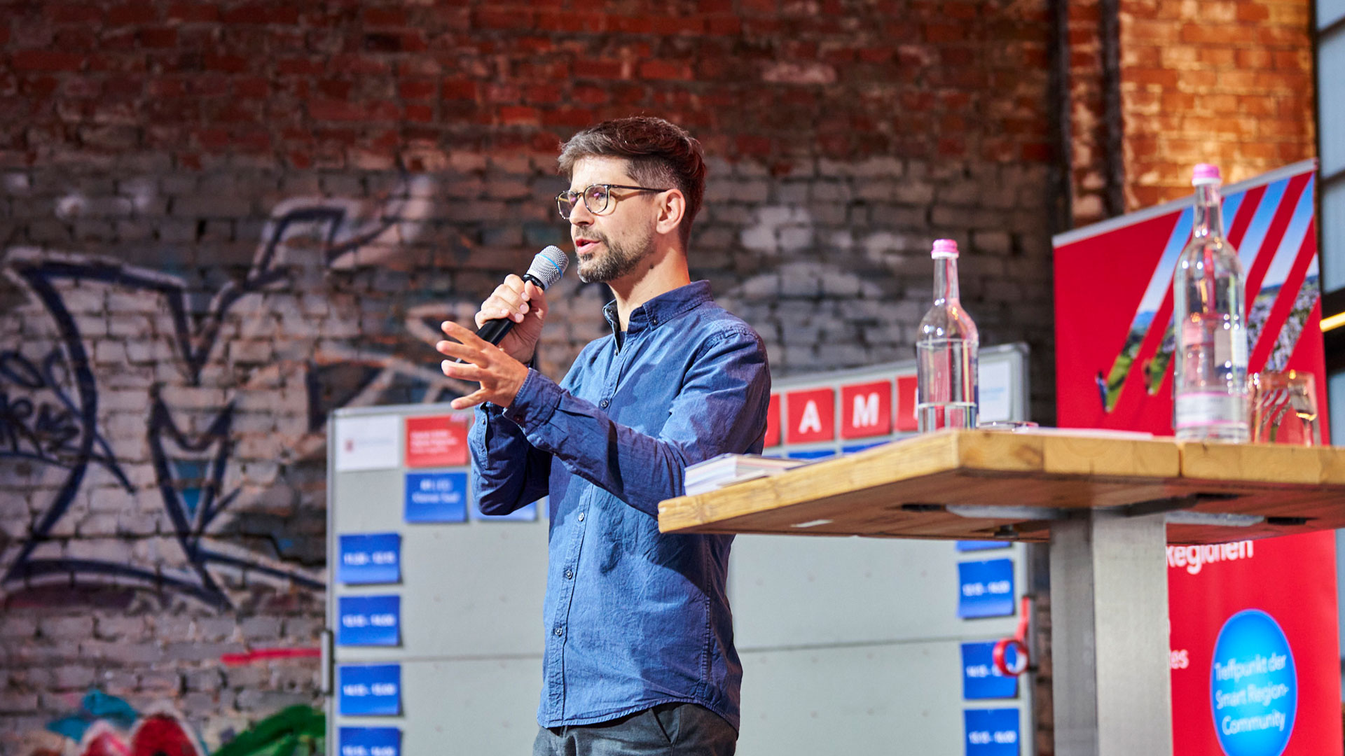 Kersten auf der Bühne