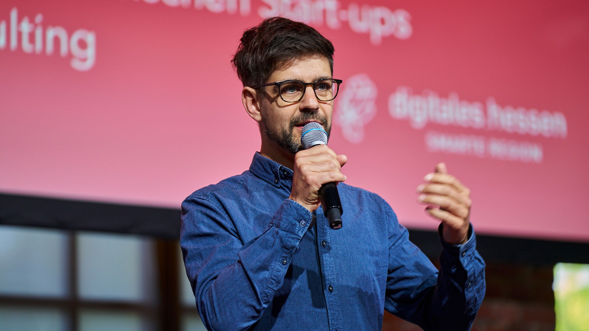 Kersten auf der Bühne