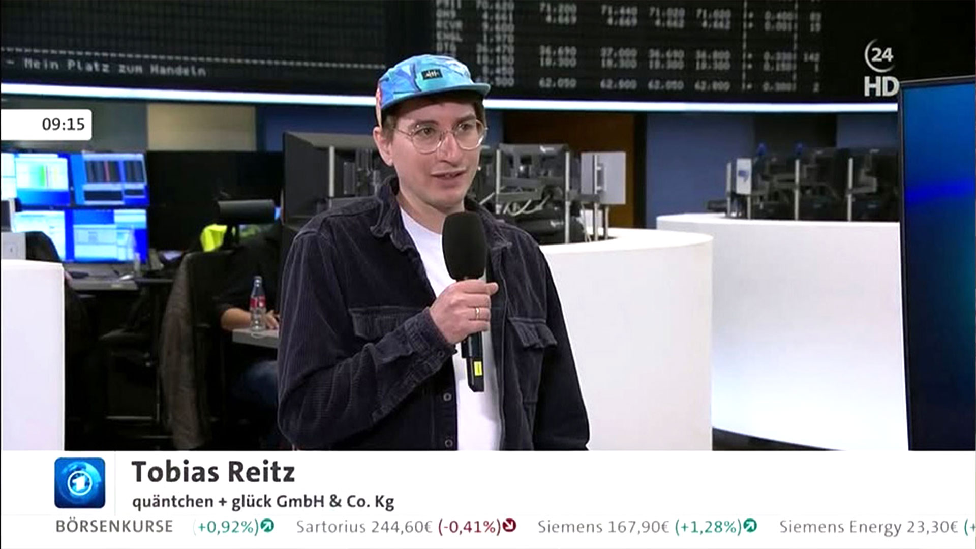 Tobi im Fernsehen